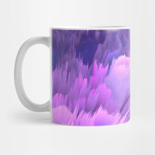 Harmful Help Glitched Fluid Art Mug